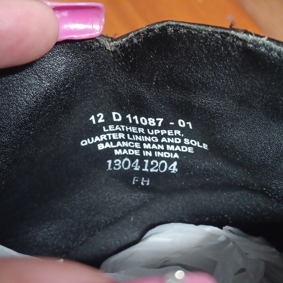 Florsheim black leather ankle boots size 12 - Picture 3 of 12
